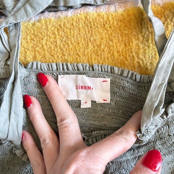 XIRENA Lorraine Dress in sand olive size medium - Picture 5 of 5